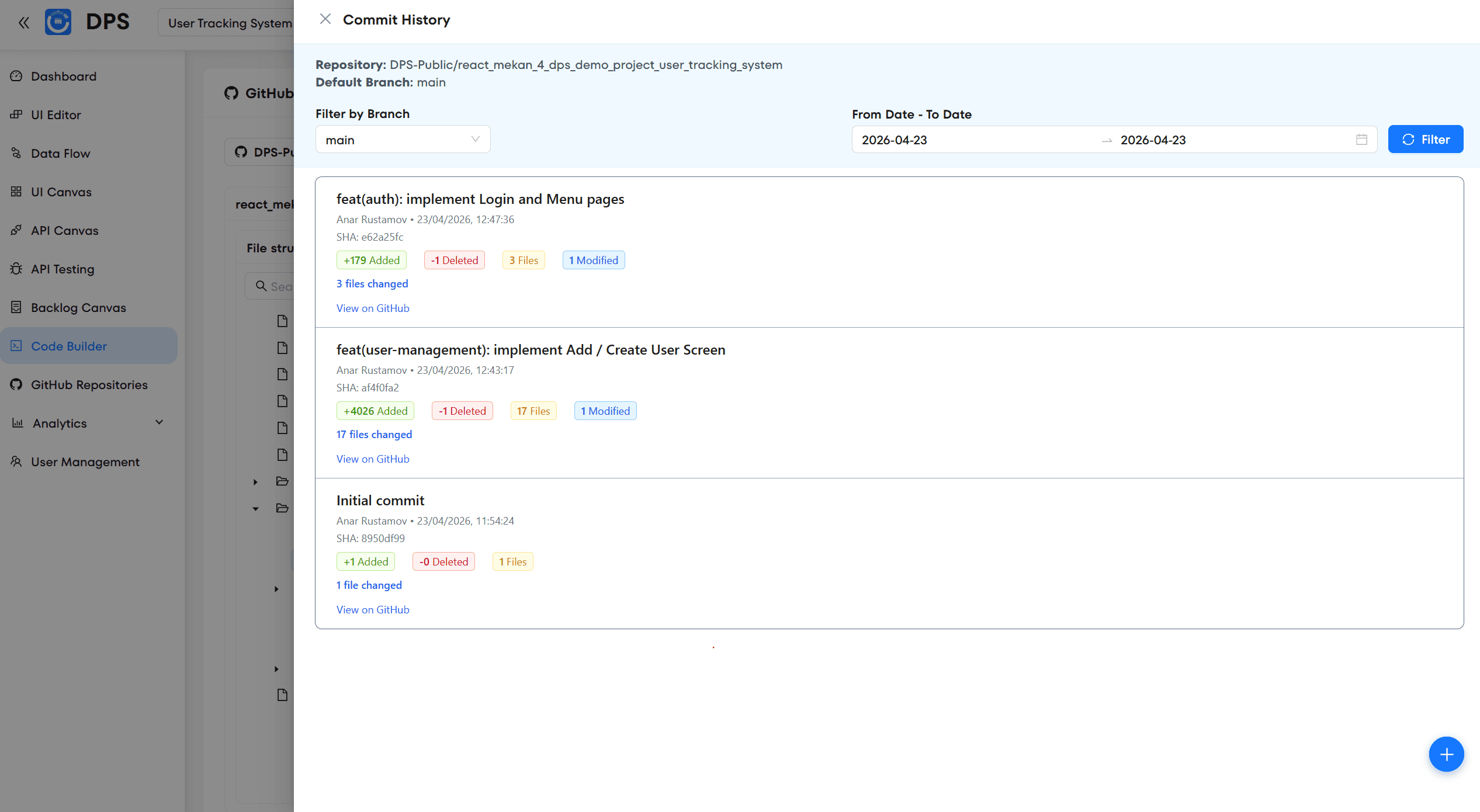 Open Source Code Builder