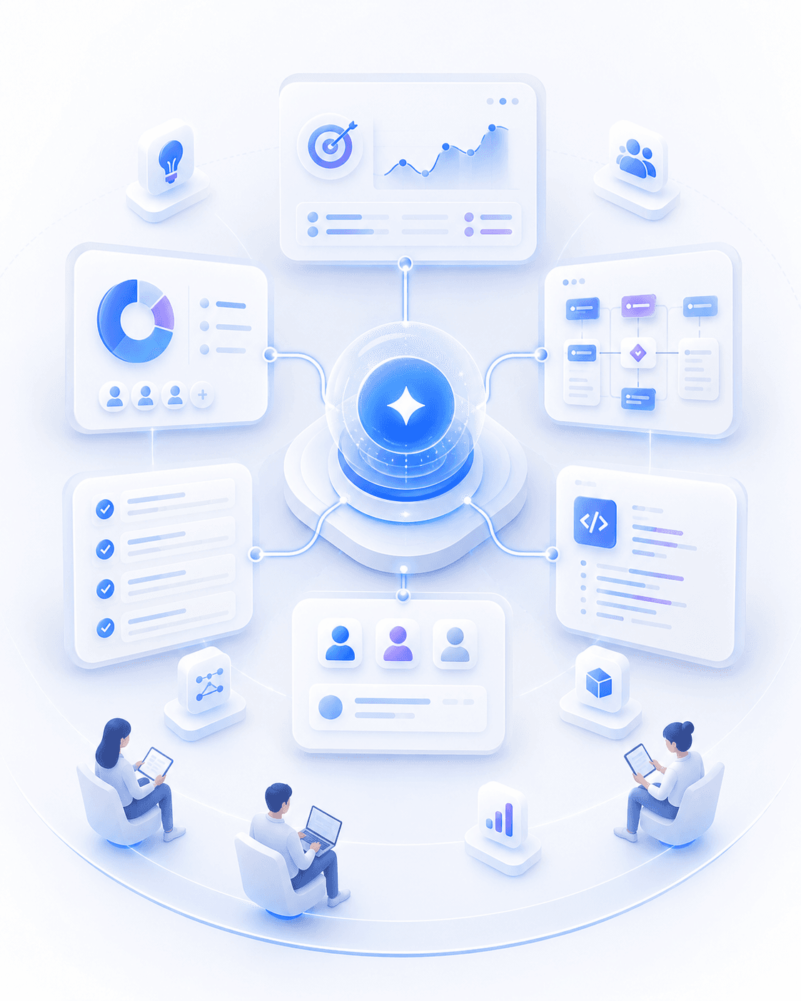 AI-ready product team visual